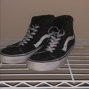 Mens Size 9 Sk8-Hi Vans (Lightly Worn)
